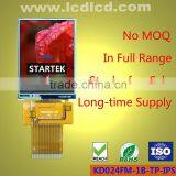 2.4 Inch IPS LCD Panel With Resistive Touch Screen, High Brightness, High Contrast, OLED Like Performance