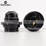 E26/E27 Black Bakelite Lamp Holder Half Threaded Body Bakelite Lamp Holder/Good Quality thumbnail-1