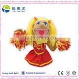 Plush 15'' Popular Cheerleader Puppet Soft Puppet