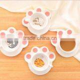 Creative Lovely Pussy Cat Ceramic Coffee Mug Set With Tea Tray, Promotional Pocelain Kitty Series of 2-piece Suit thumbnail-2