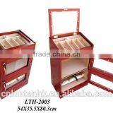 Glass Top Cigar Cabinet Humidor Wine Humidor Cabinet thumbnail-1