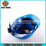 CE Certificate HDPE Or ABS Material Construction Protective Helmet with Head Lamp