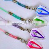 2015 fashion trends multi color crystal mobile phone chain pendant for sale