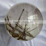Eye-catching Rutilated Ball ,home Decor Crystal Ball,gifts for Crystal Ball thumbnail-4
