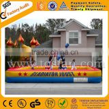 PVC inflatable gladiator jousting court on sale A6038