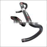 2016 Xinshun Mountain Bikes Carbon Handlebar Mtb Road Bike Accessories Bicycle Parts Grips With Stem BH2212 thumbnail-2