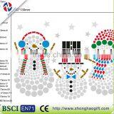 DIY Snowman Shape Decoration Sticker Design thumbnail-6