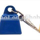 Small Cow Bell Keyring in Custom Color With Logo Printing for Promo as Gift thumbnail-6