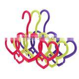 Colorful Heart Shaped Scarf Organizer, Plastic Scarf Holder thumbnail-1