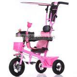 Children Tricycle,Tricycle for Kids Children, High Quality Baby Tricycle With Canopy thumbnail-4