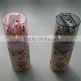 2015 Newest!!!! 12pcs Sharpener Natural Wooden Color Pencil thumbnail-1