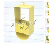 High quality metal decorative balcony bird feeder