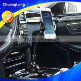 One Hand Operation Flexible Gooseneck Dual USB Ports Car Mobile Charger Stand for Mobile Phone thumbnail-1