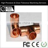 Customize Copper Tee Copper Fitting Tee Reducer HVAC