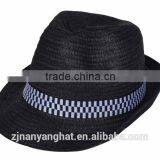 Customed Hot Sale New Design Men Cheap Straw Cowboy Hat