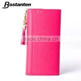 Macrame Ladies Evening Clutch Hand Bag Leather Wallet Fashion thumbnail-2