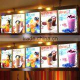 New Advertising Products Fastfood Backlit Led Menu Boards