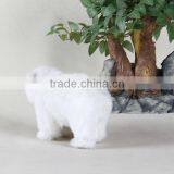 Unstuffed White Christmas Teddy Bear Plush Toy Animals thumbnail-3