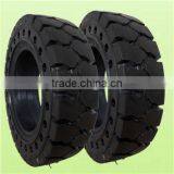 11.00-20 Press-on Solid Tire, Solid Rubber Tires for Trailers, Atv Tire thumbnail-1