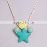 BPA Free Food Grade Baby Teething Bracelets Wholesale Druzy Pendants thumbnail-5
