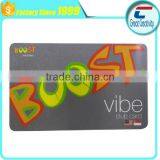 CR80 Size Silkscreen Printing Silver Plate Metallic PVC Business Cards thumbnail-1