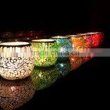 Glass Mosaic Candle Holder Passed CE,CQC and ROHS thumbnail-2
