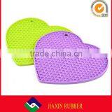 Heart Shapes Silicone Coffee Table Placemat f, Heat Resistant Placemats thumbnail-1