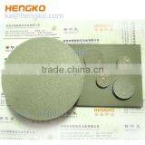 Microns Sintered Porous Metal Filter Porosity Disc thumbnail-2