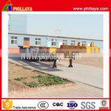 China Phillaya Manufacture Hot Sale 2 or 3 Axles Shipping Port Flatbed 20ft 40ft Skeleton Semi Trailer for Sale thumbnail-2