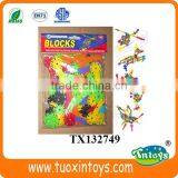 Plastic Snowflake Geometric Designs Building Blocks Toys Creative Puzzle Toys for Kids thumbnail-2