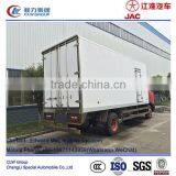 JAC Cooling Van Truck 10 Ton, Frozen Sea Food Refrigerated Truck thumbnail-4