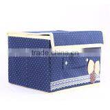 N490 New Arrival Household Non Woven Box Foldable Storage Box thumbnail-2