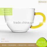 Dinkware Producer Heat Resistant Coffee Mug With Silicon Saucer thumbnail-3