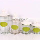 Airtight Clear Glass Storage Jar thumbnail-2