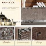 E106 Postmodern Western-style High Quality Stainless Steel Crocodile PU tv Stand/cabinet thumbnail-3