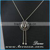 Manufacturer DIY Snap Button Beautiful Design for Women Fashion Interchangeable Alloy Snap Button Necklace thumbnail-2