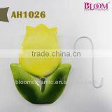 Flower Design Ceramic Aroma Humidifier With Pothook thumbnail-1