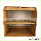 Bamboo Kitchen Rolltop Bread Holder Homex-BSCI thumbnail-1