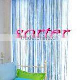 Light Blue String Curtain,fashional Fring Curtain