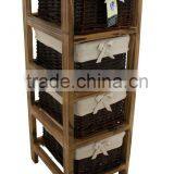Living Room Furniture Wicker Basket Furniture Rattan / Wicker Cabinets thumbnail-3