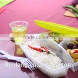 BPA-Free Foodgrade Plastic Lunch Box With Fork and Knife,plastic Lunch Box Set With Fork thumbnail-2