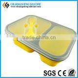 Food Grade Certified Reliable Silicone Lunch Box thumbnail-5