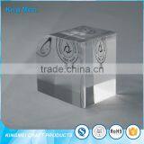High Quality Clear Acrylic Cube Product Signage thumbnail-2