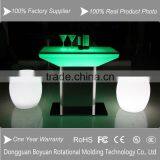 Led Luminous Wine Table With Aluminum Rack, Led Glowing Furniture thumbnail-1