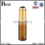 Best Selling 3ml 5ml 7ml 8ml Cosmetic Essential Oil Bottle Perfume Glass Amber Golden Aluminum Pump Glass Perfume Bottle China thumbnail-5