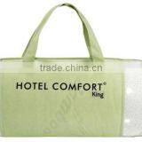 Shredded Memory Foam Pillow With Bamboo Cover thumbnail-1