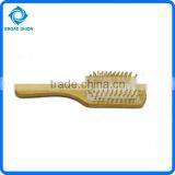 Beauty Hair Straightener Brush Wood Comb thumbnail-1