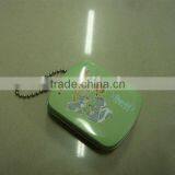 Metal Mint Tin Pill Box With Keychain thumbnail-1