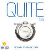 High Quality Stainless Steel Round Storage Disk