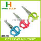 Factory Price HB-S5068 5" Plastic Handles Butterfly School Scissors Tool Set thumbnail-3